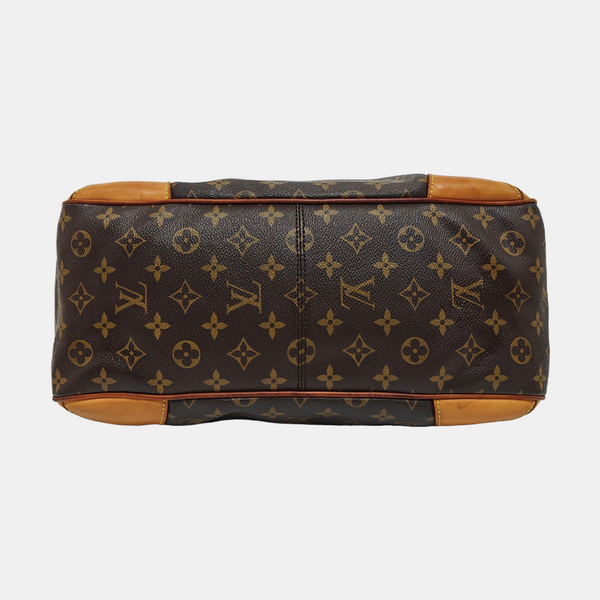 RETIRO GM Monogram Coated Canvas Brown