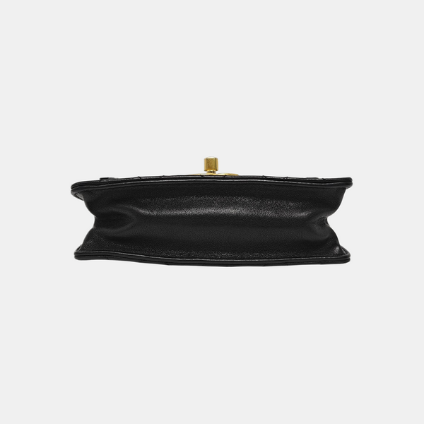 EX FLAP Quilted Calfskin Black
