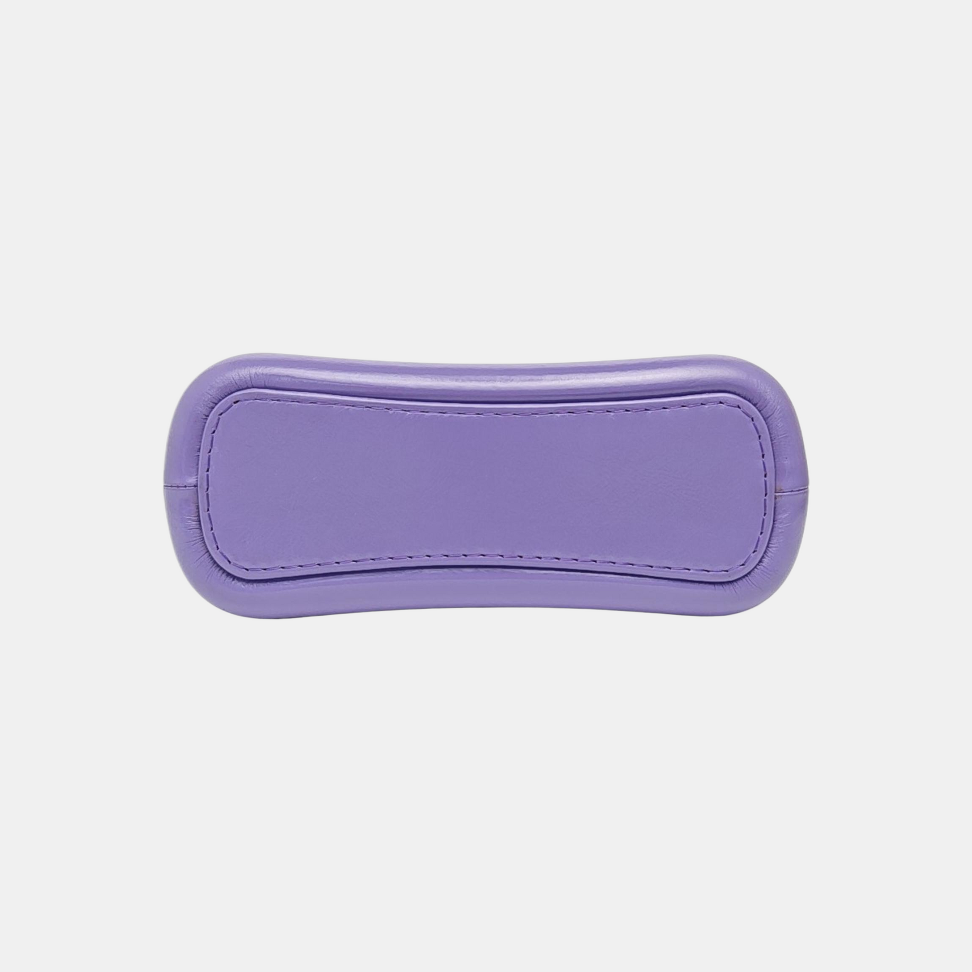 GABRIELLE Small Quilted Calfskin Purple