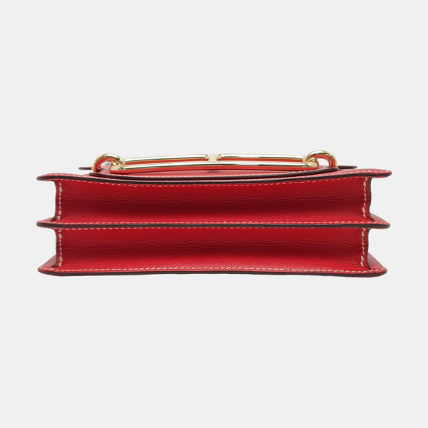 Authenticated pre-owned  Roulis Small Evercolor Red - Shoulder Bag at Looply