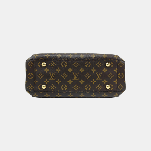 MONTAIGNE Monogram Coated Canvas Brown