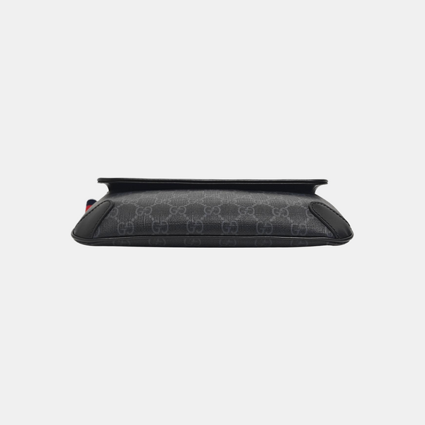 Neo Vintage Monogram Coated Canvas Black
