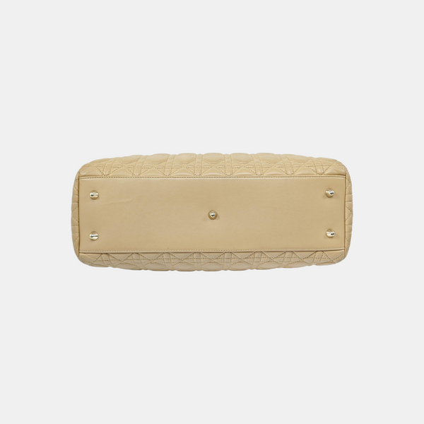 Dior Soft Cannage Calfskin Beige