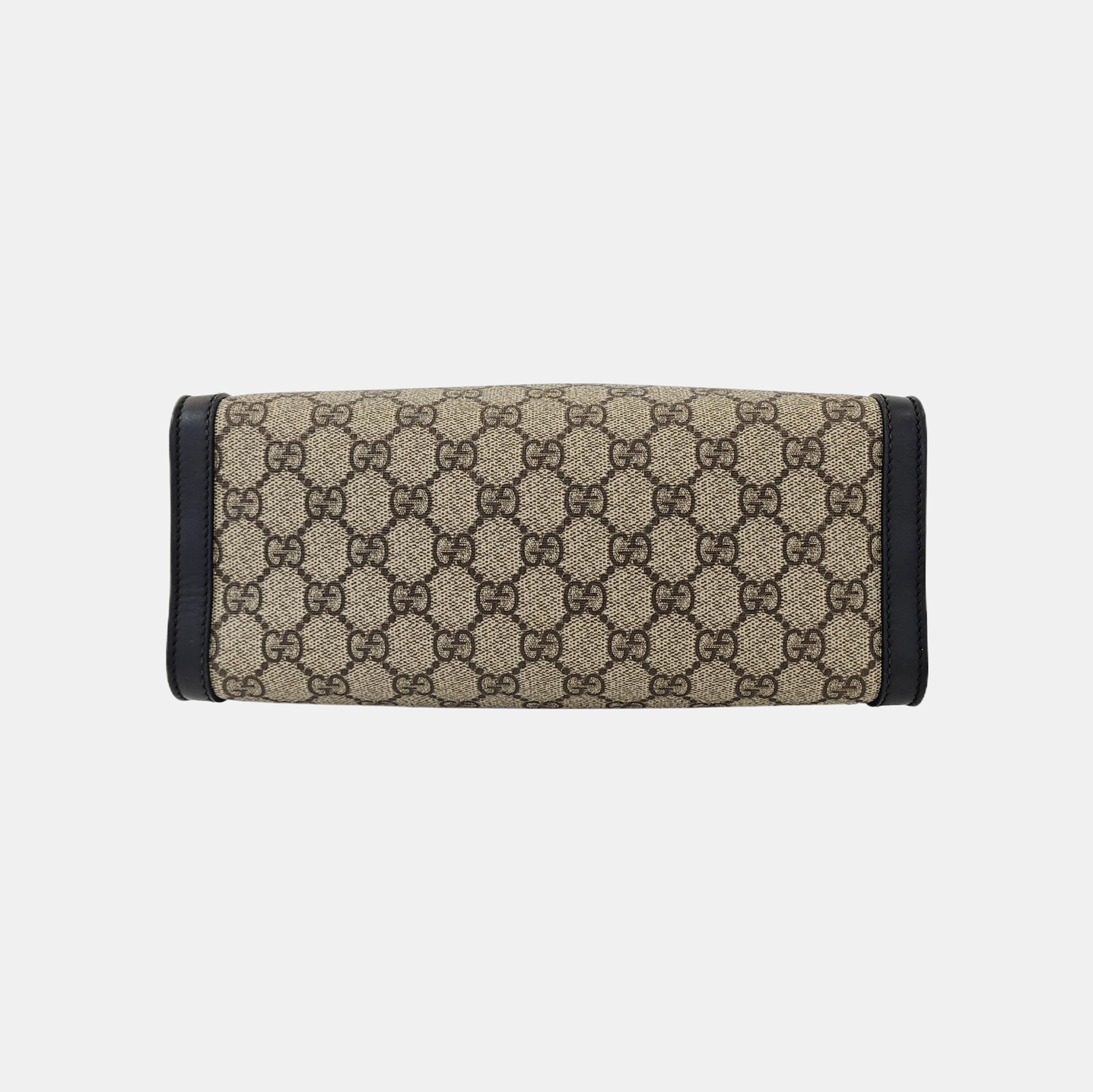 Padlock Small Monogram Coated Canvas Beige