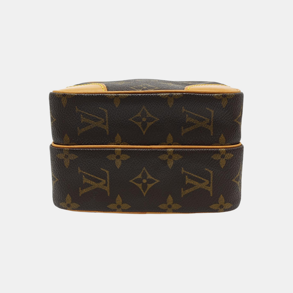 DANUBE Monogram Coated Canvas Brown