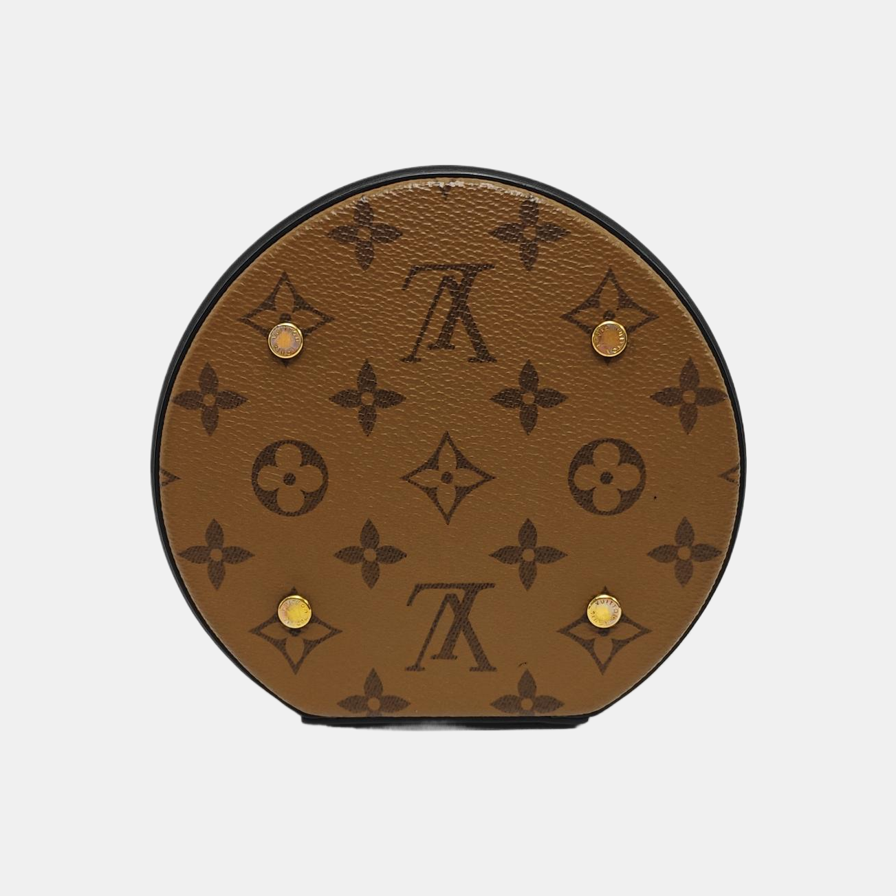 CANNES PM Monogram Coated Canvas Brown