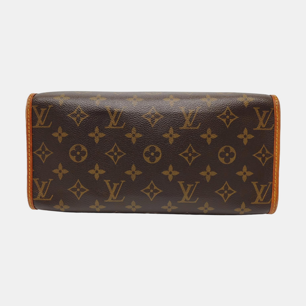 POPINCOURT Monogram Coated Canvas Brown
