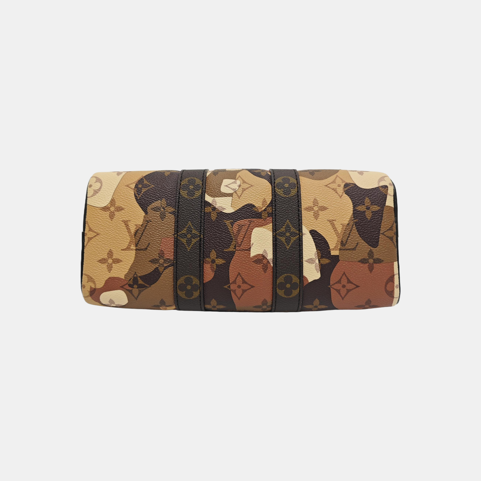 Monogram Coated Canvas Brown