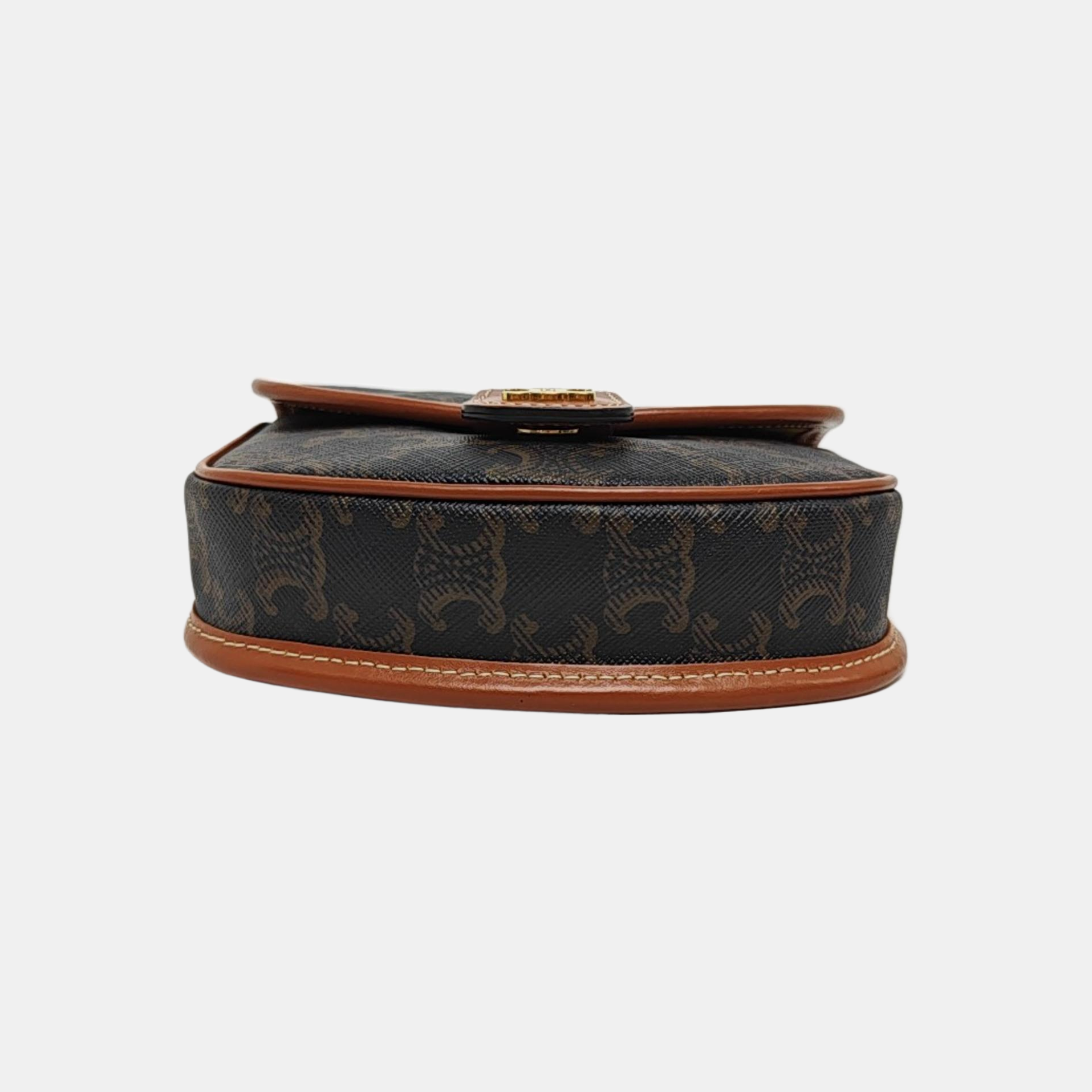 BESACE Coated Canvas Brown