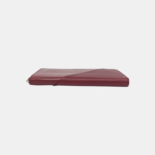 Calfskin Clutch Red
