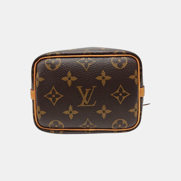 NÉONOÉ Nano Monogram Coated Canvas Brown