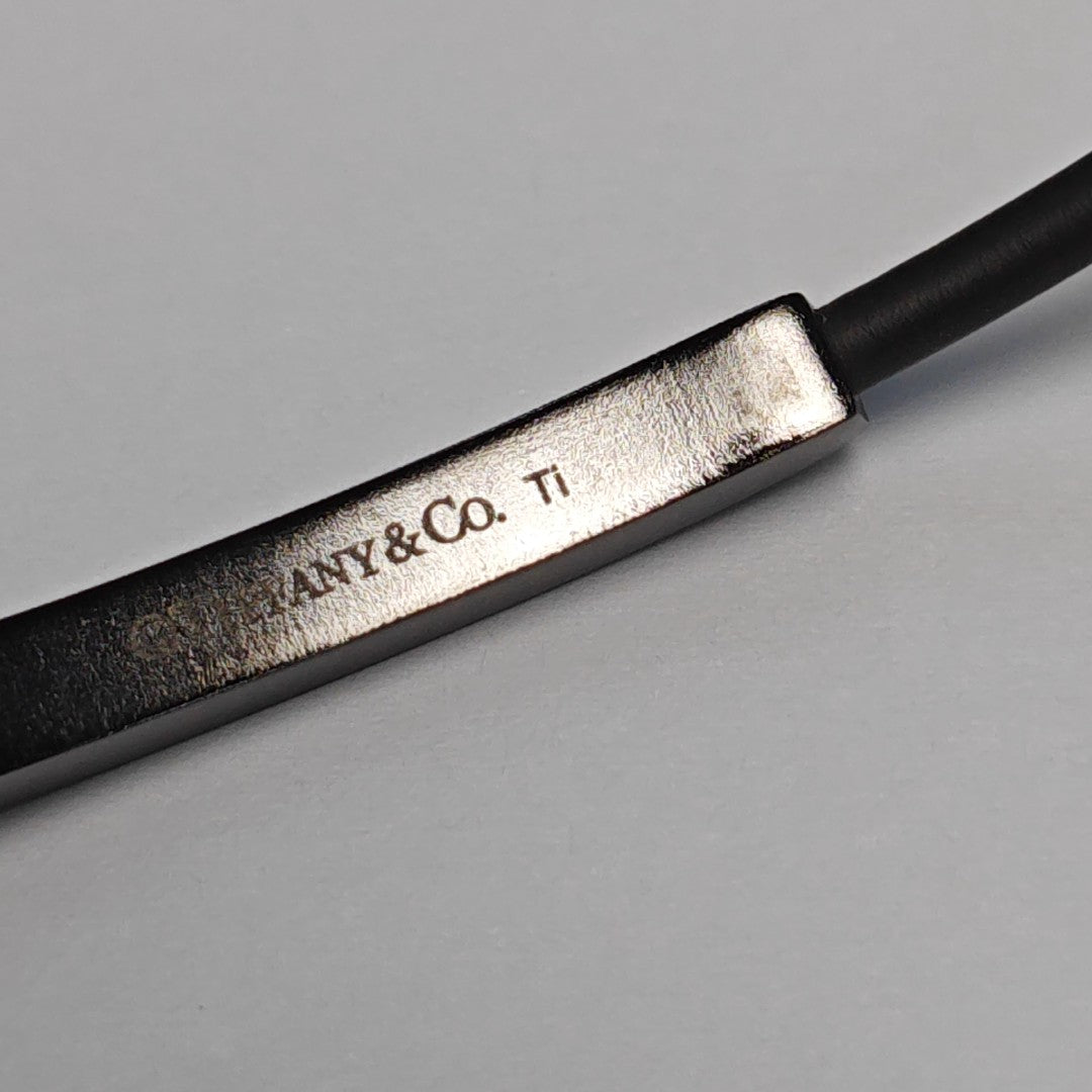 Tiffany &amp; Co. Synthetic Material Black Bracelet