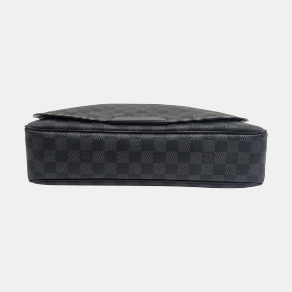 DANIEL Damier Graphite Coated Canvas Gray