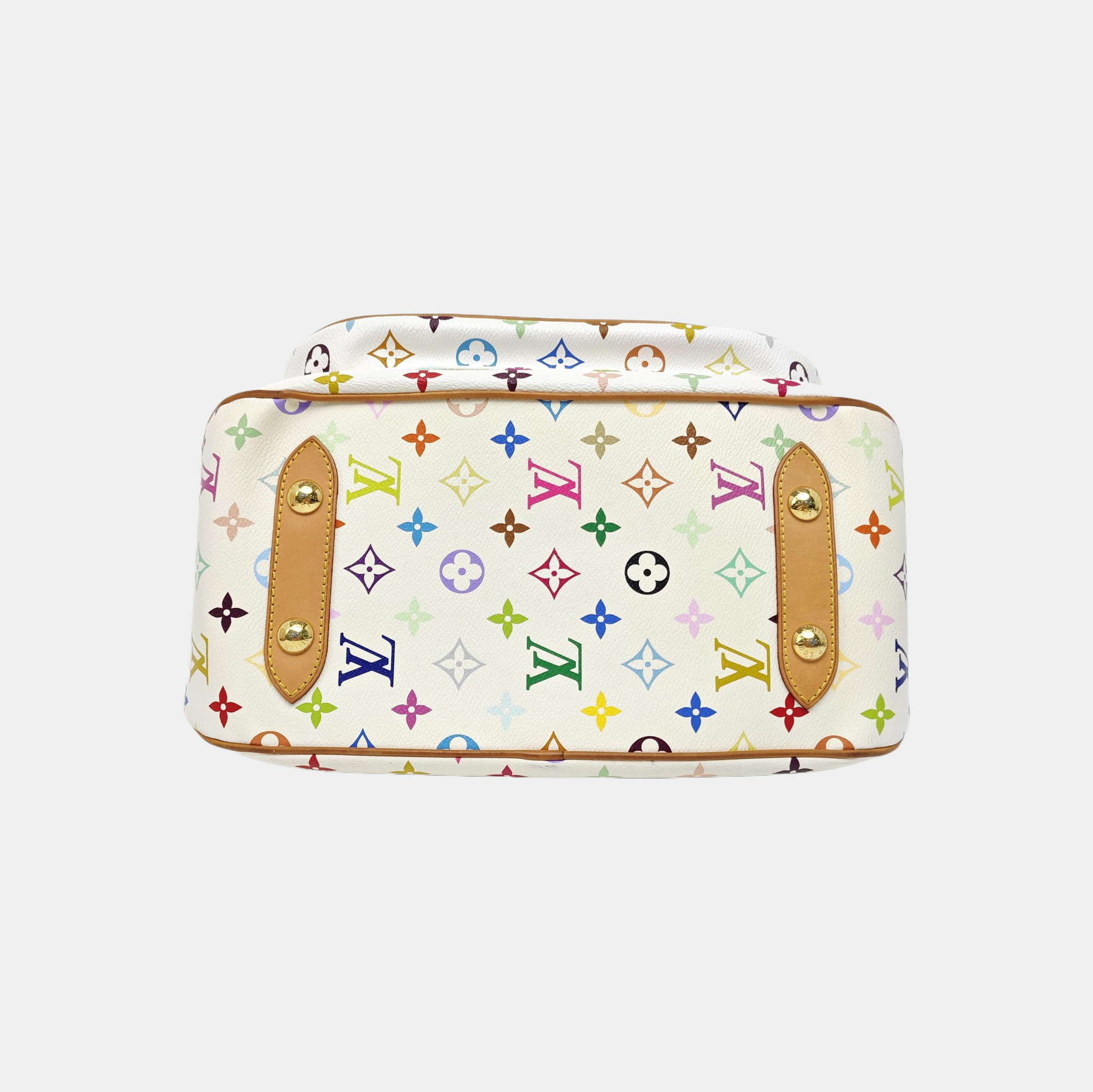 LV × TM RITA Monogram Coated Canvas White
