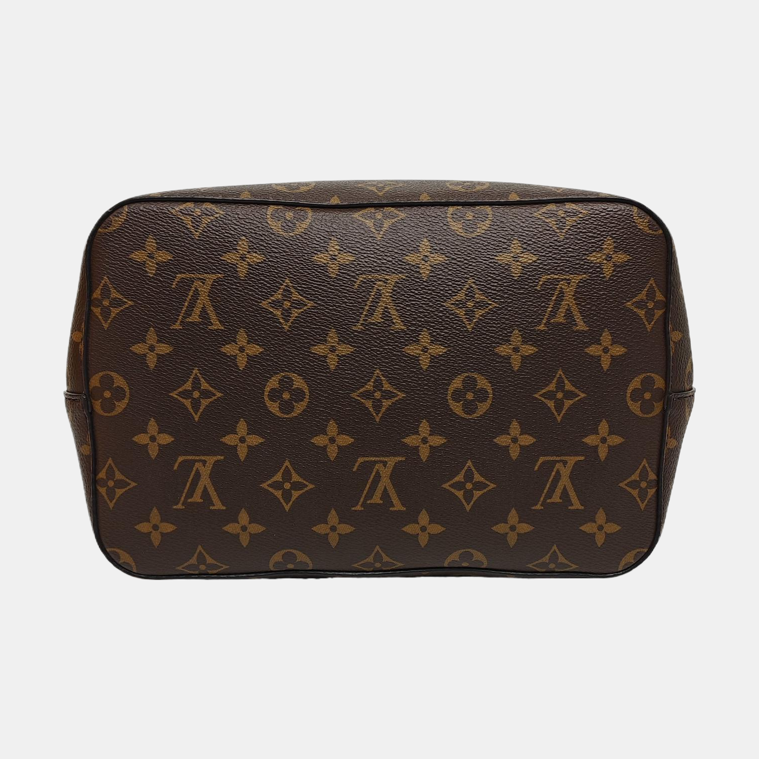NÉONOÉ MM Monogram Coated Canvas Brown