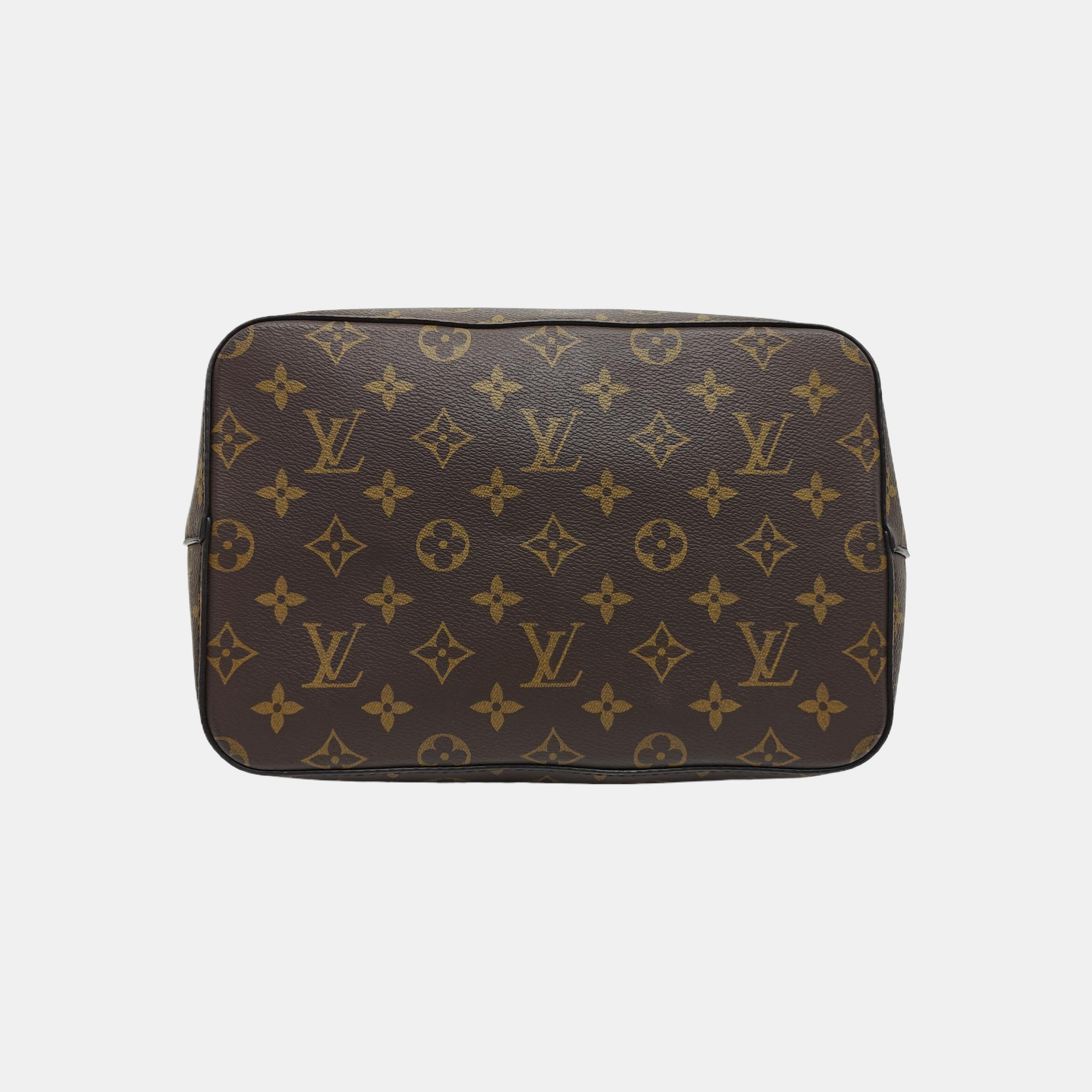 NÉONOÉ MM Monogram Coated Canvas Brown