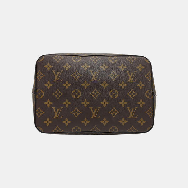 NÉONOÉ MM Monogram Coated Canvas Brown
