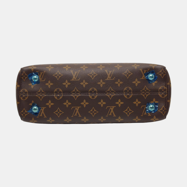 VÉNUS Monogram Coated Canvas Brown