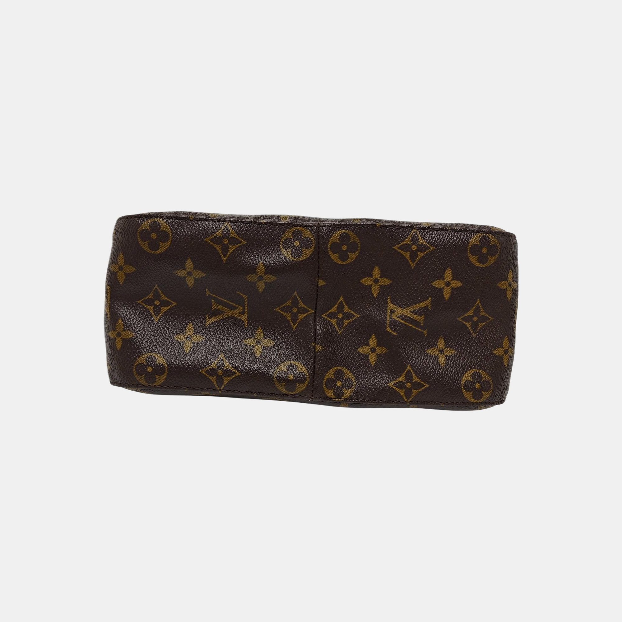 LOOPING MM Monogram Coated Canvas Brown
