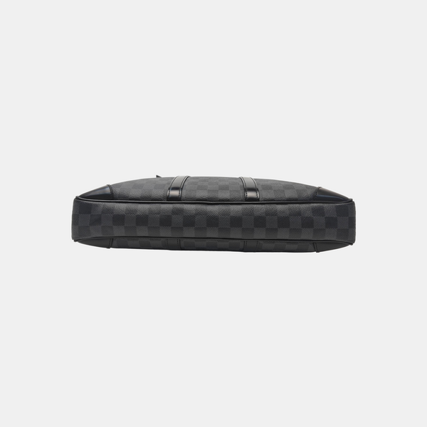 PORTE-DOCUMENTS Damier Graphite Coated Canvas Gray