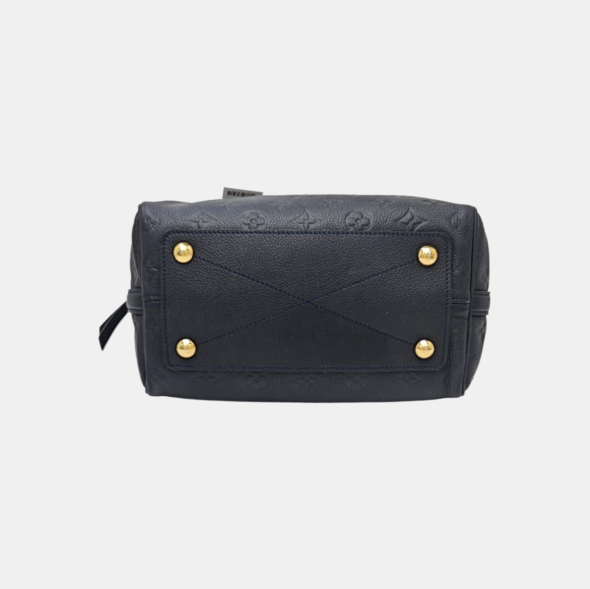 SPEEDY 25 Monogram Calfskin Black