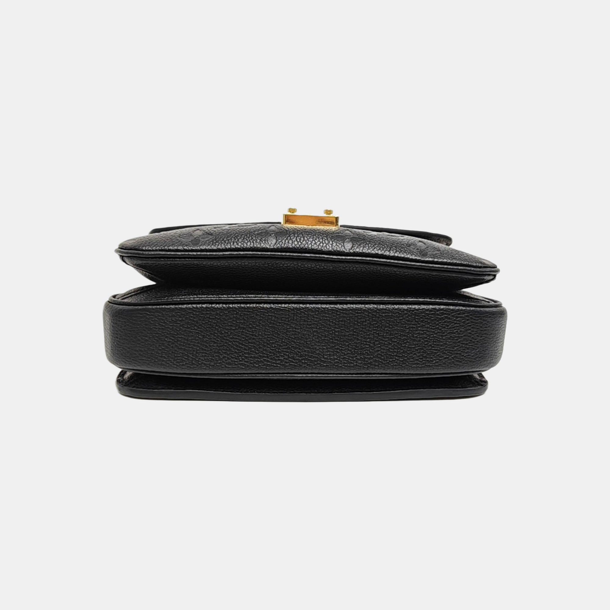 MÉTIS EAST WEST Monogram Calfskin Black