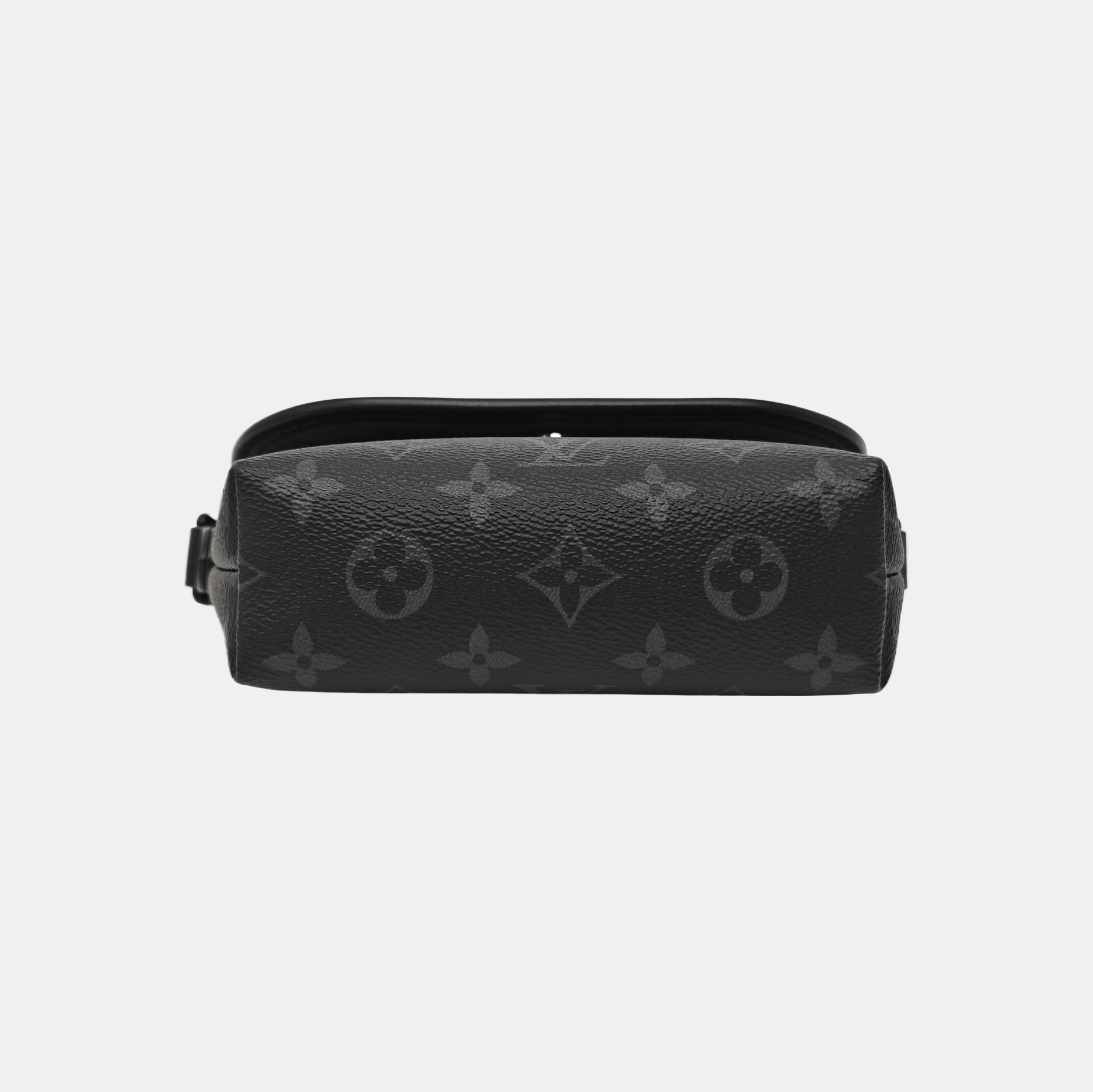PULSE Mini Monogram Coated Canvas Black