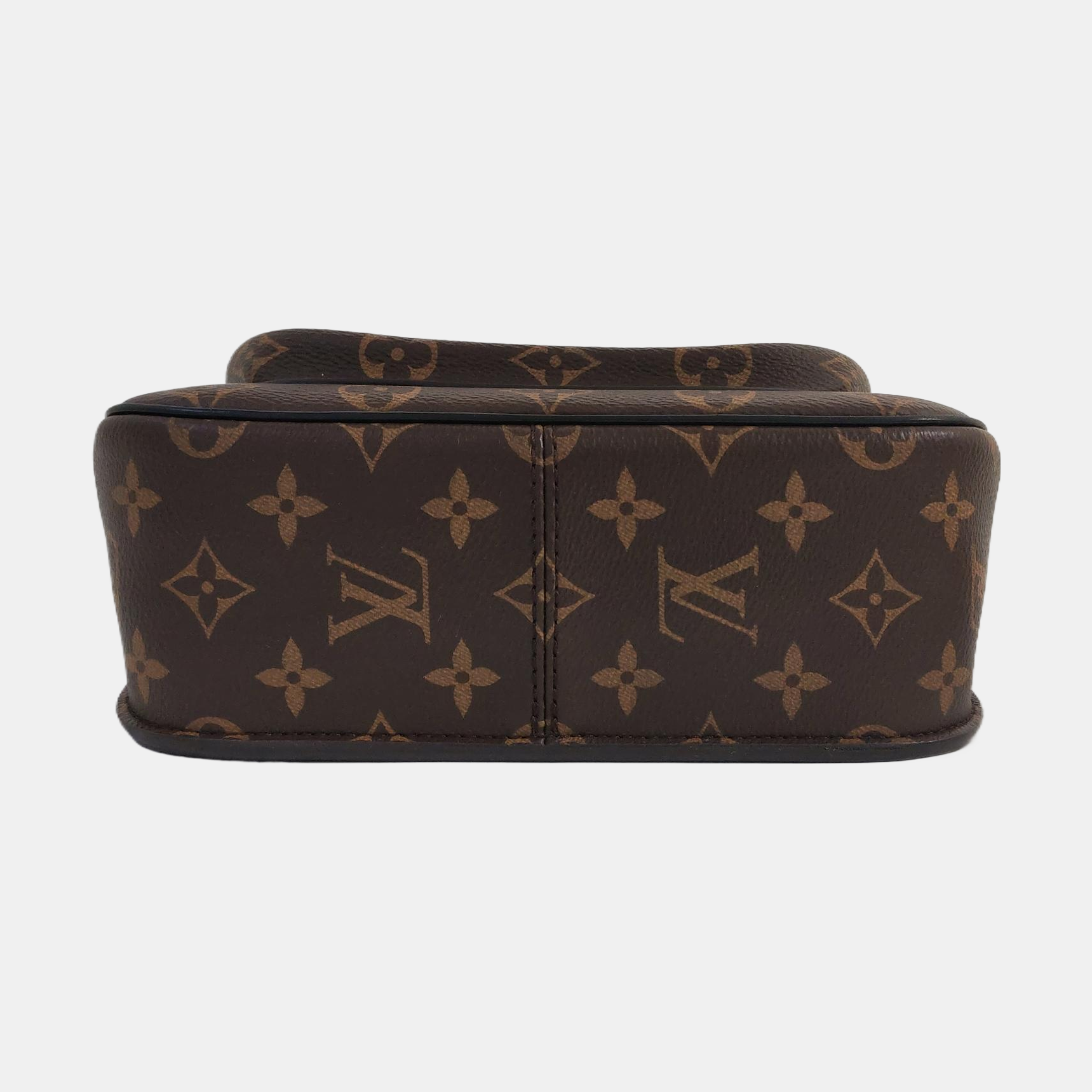 PASSY Monogram Coated Canvas Brown
