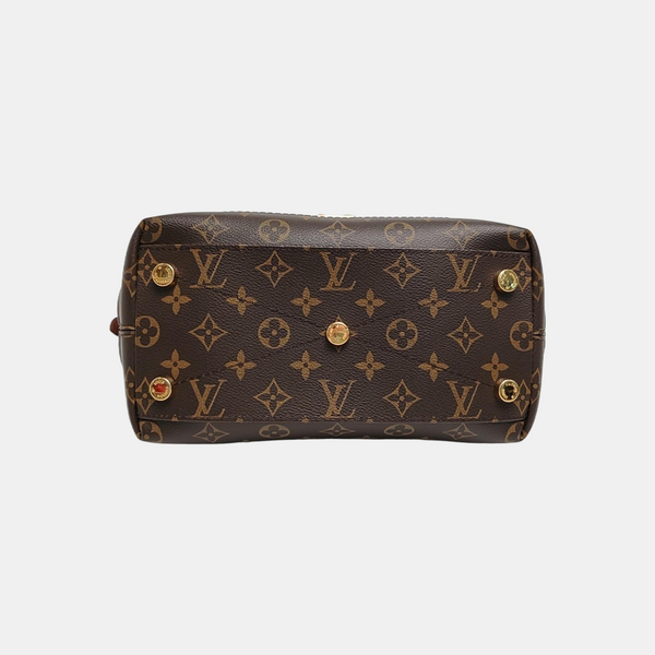 MAJESTUEUX Monogram Coated Canvas Brown