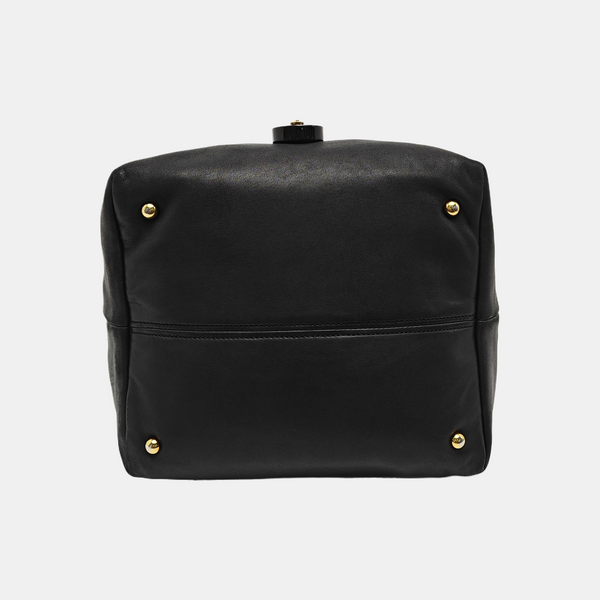 Calle Lambskin Black
