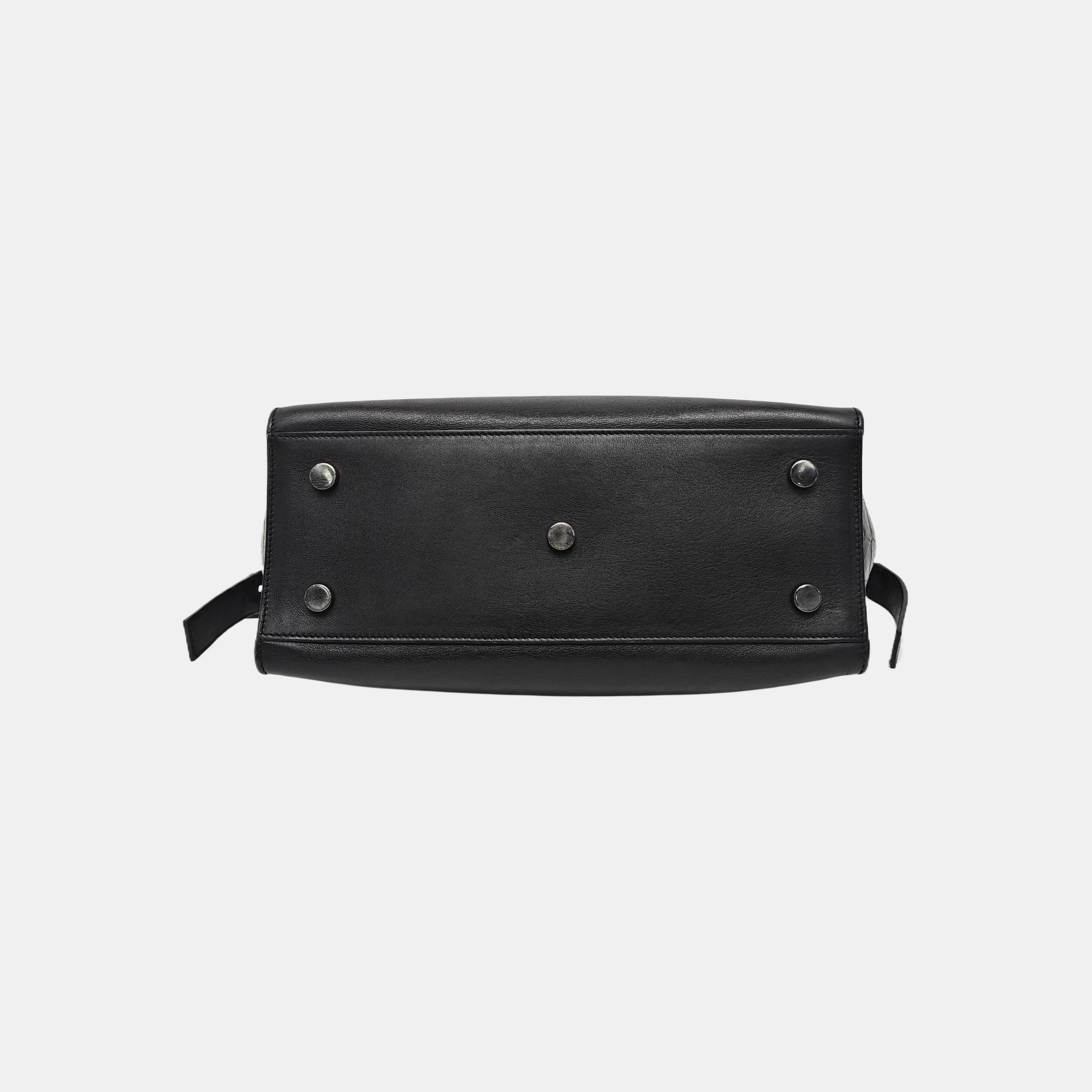 DOWNTOWN CABAS Calfskin Black