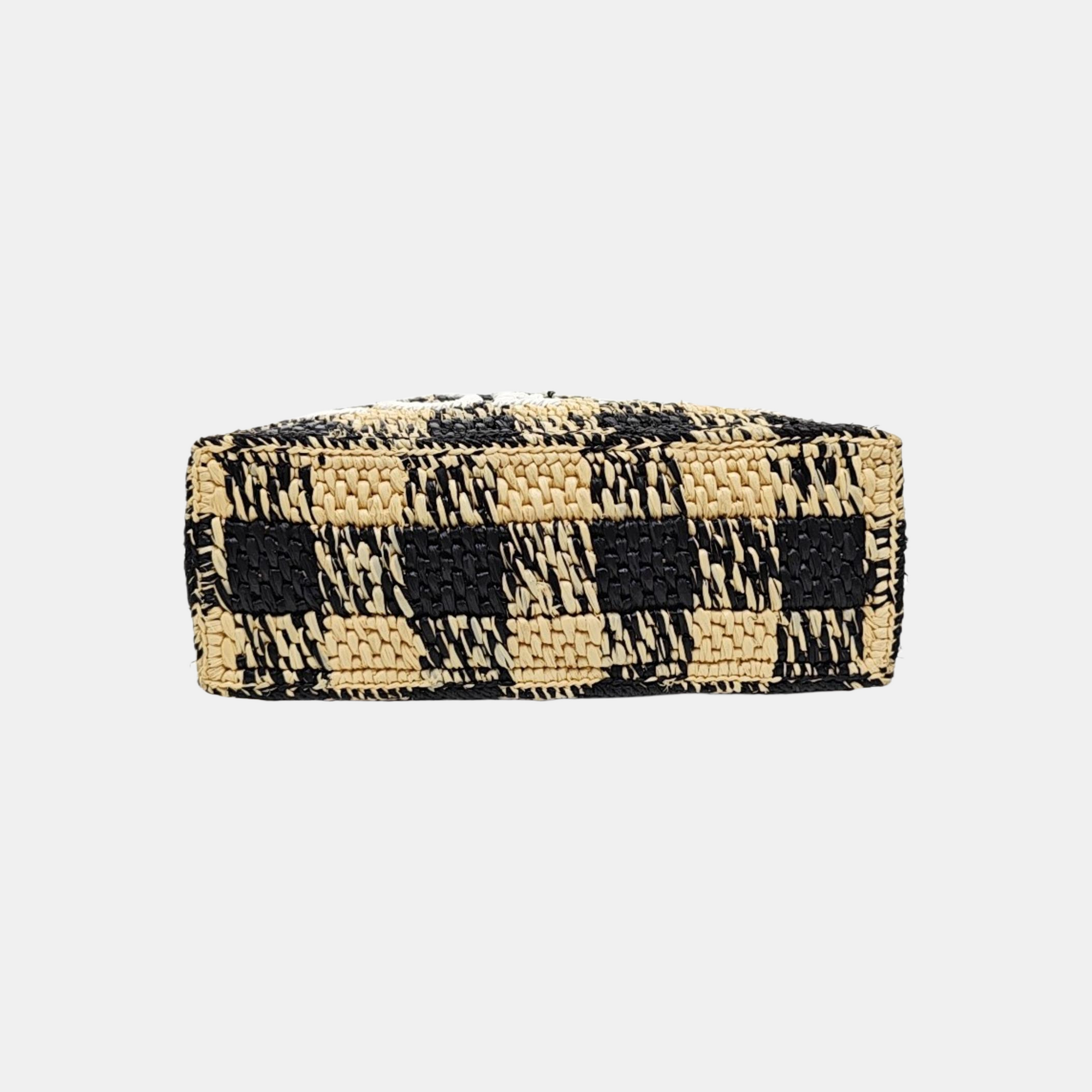 Font Tote Mini Straw Multicolor