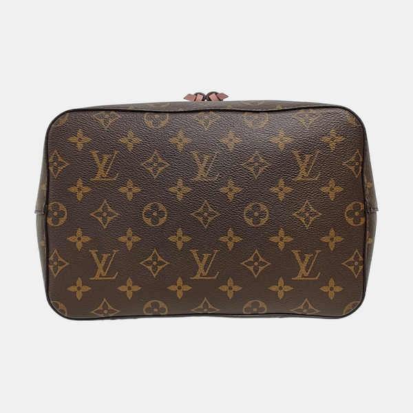 NÉONOÉ MM Monogram Coated Canvas Brown