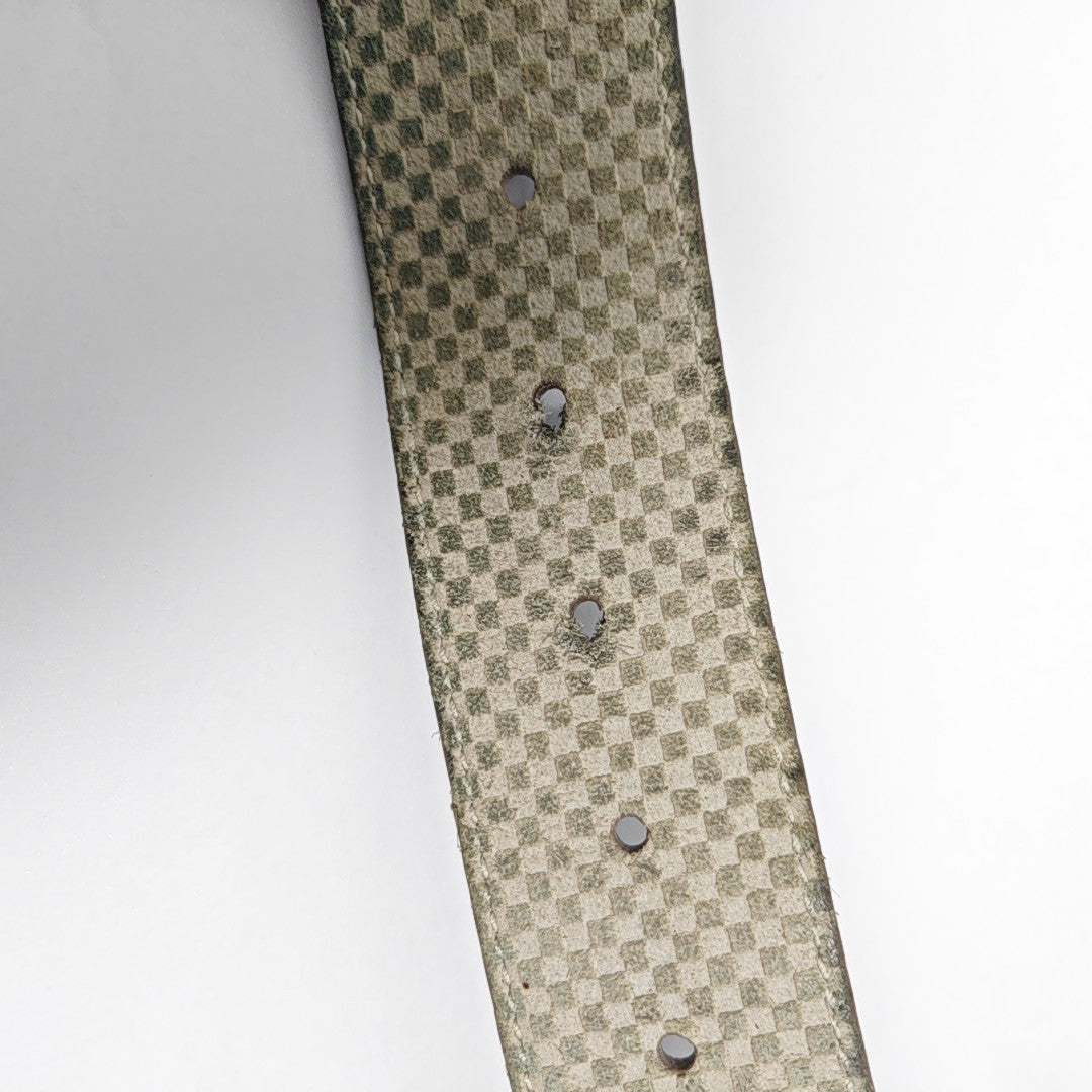 Suede Belt Gray