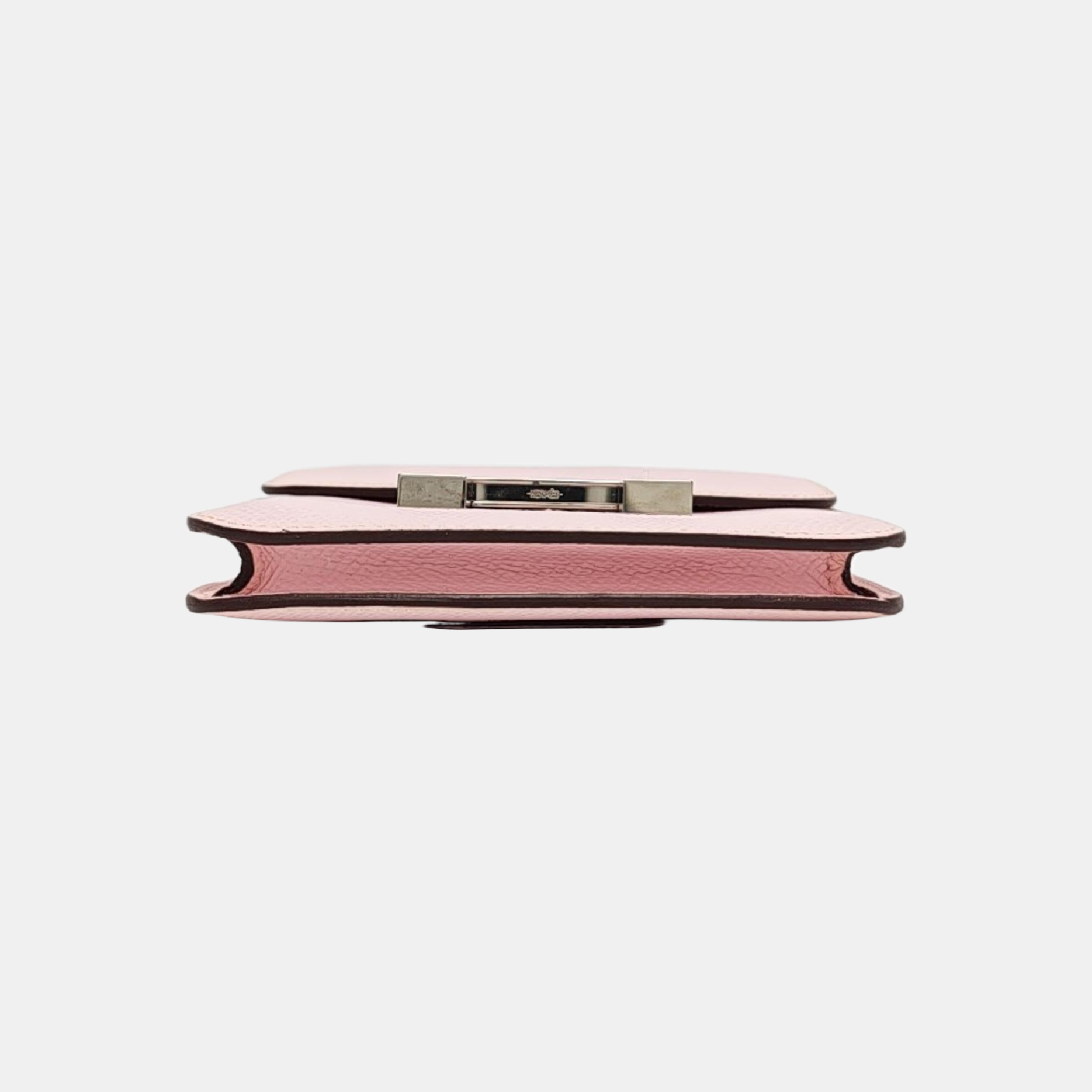 Constance Slim Epsom Pink Card Holder