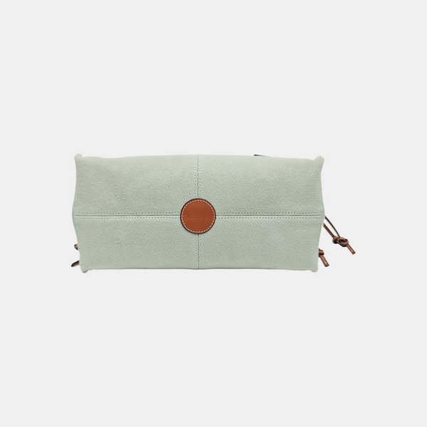 Cushion Small Canvas Green