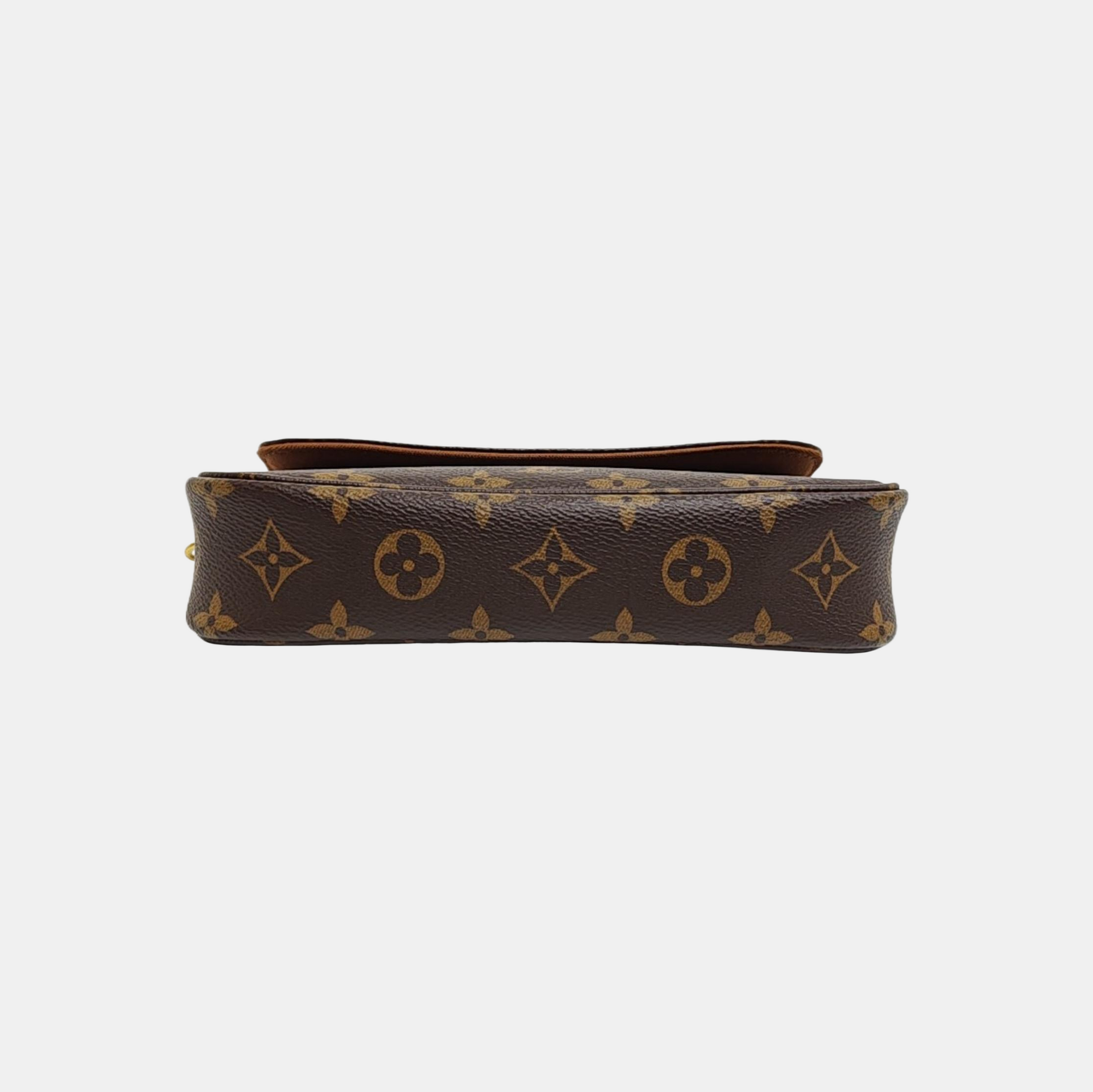 IVY Monogram Coated Canvas Brown