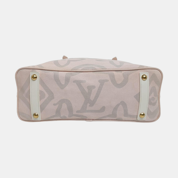 TAHITIENNE CABAS MM Monogram Canvas Pink