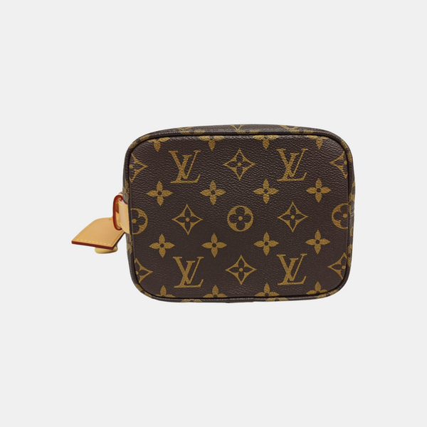 ALL IN Monogram Coated Canvas Brown