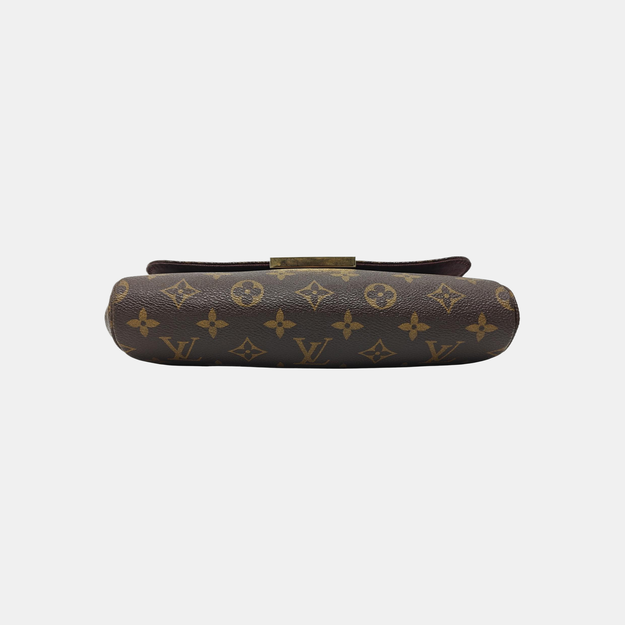 FAVORITE PM Monogram Coated Canvas Brown