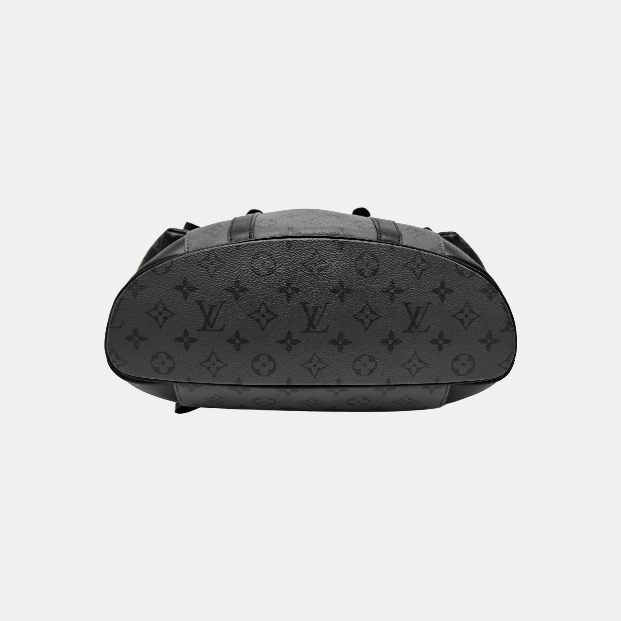 CHRISTOPHER Damier Graphite Coated Canvas Gray