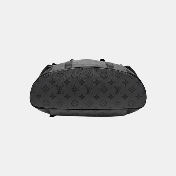 CHRISTOPHER Damier Graphite Coated Canvas Gray