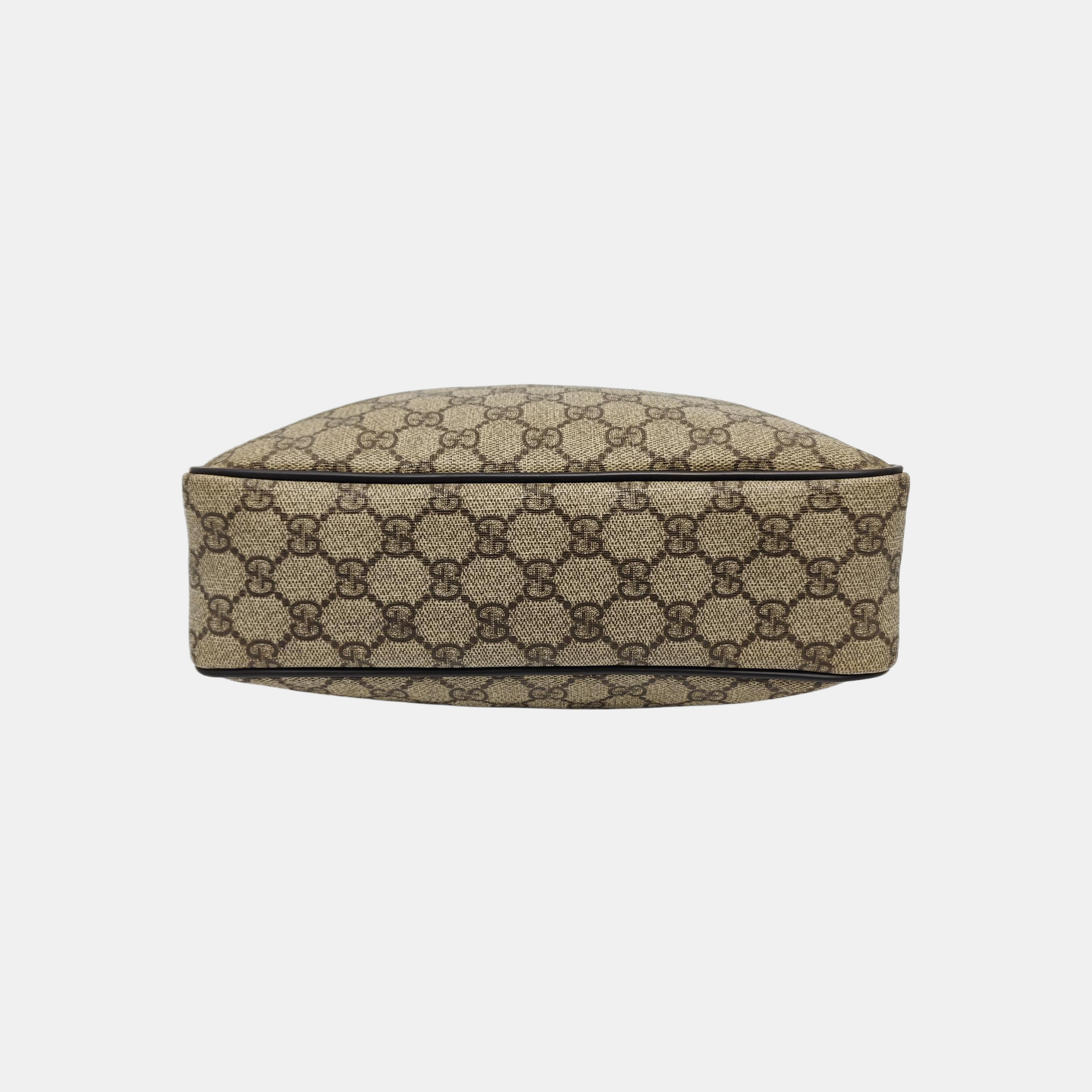 GG Supreme Monogram Coated Canvas Black