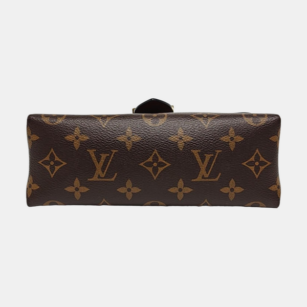 LOCKY BB Monogram Coated Canvas Brown