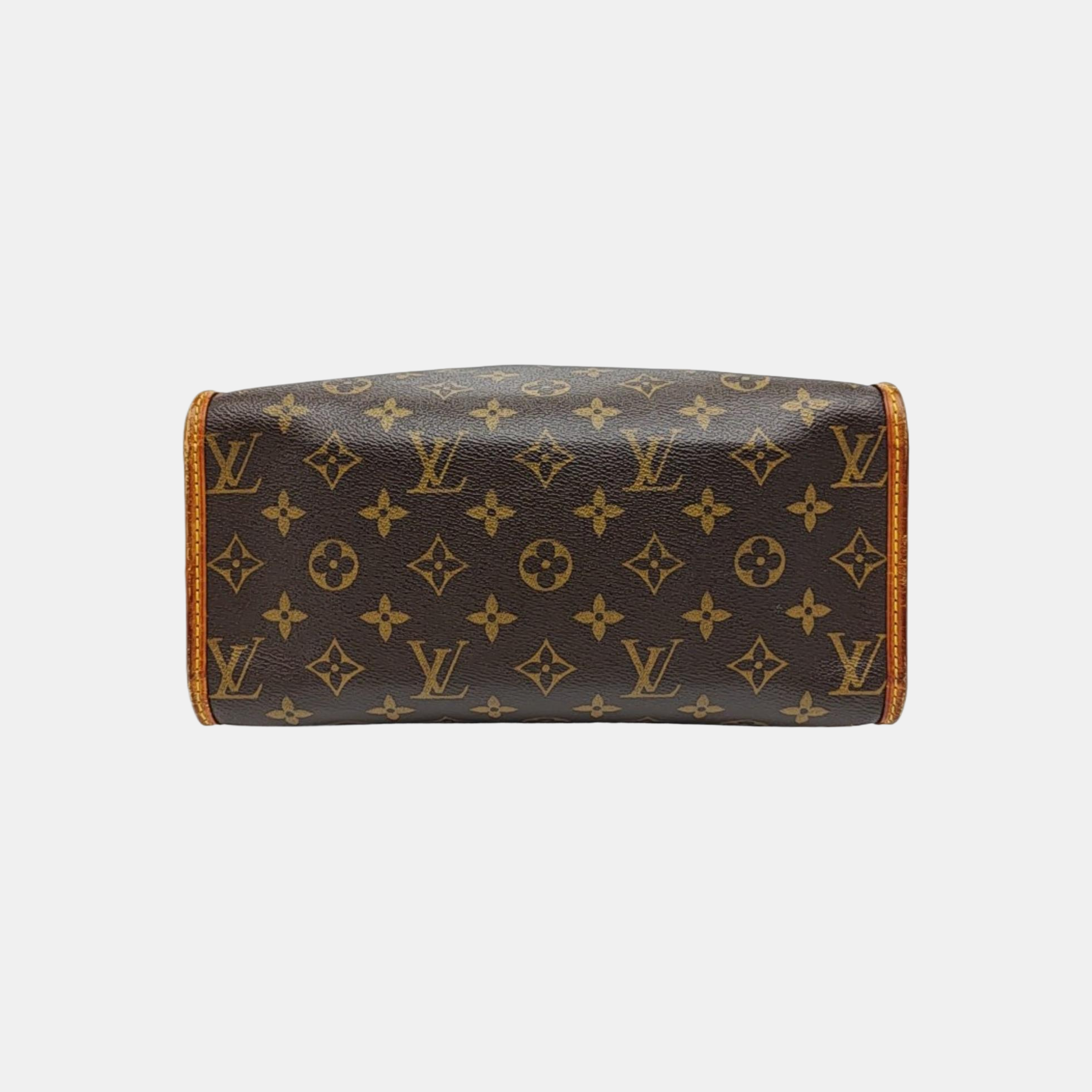 POPINCOURT Monogram Coated Canvas Brown