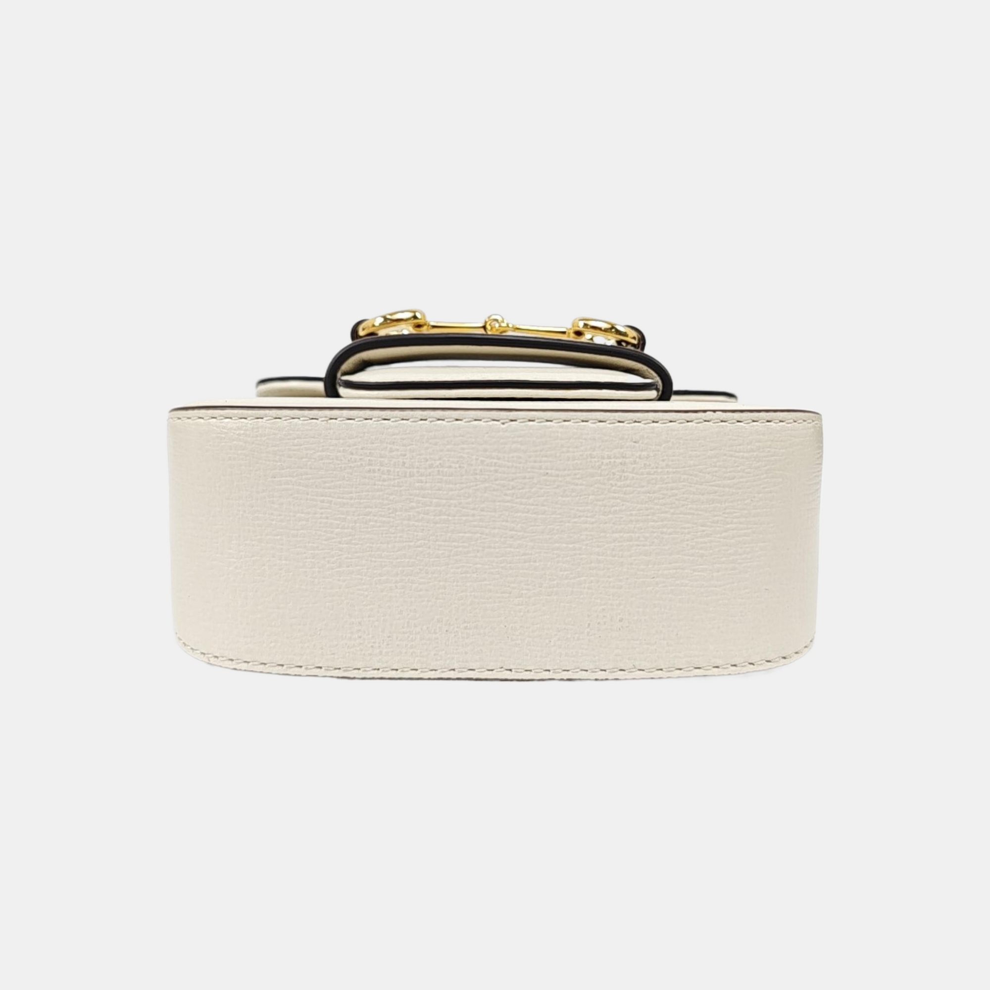Horsebit 1955 Mini Calfskin White