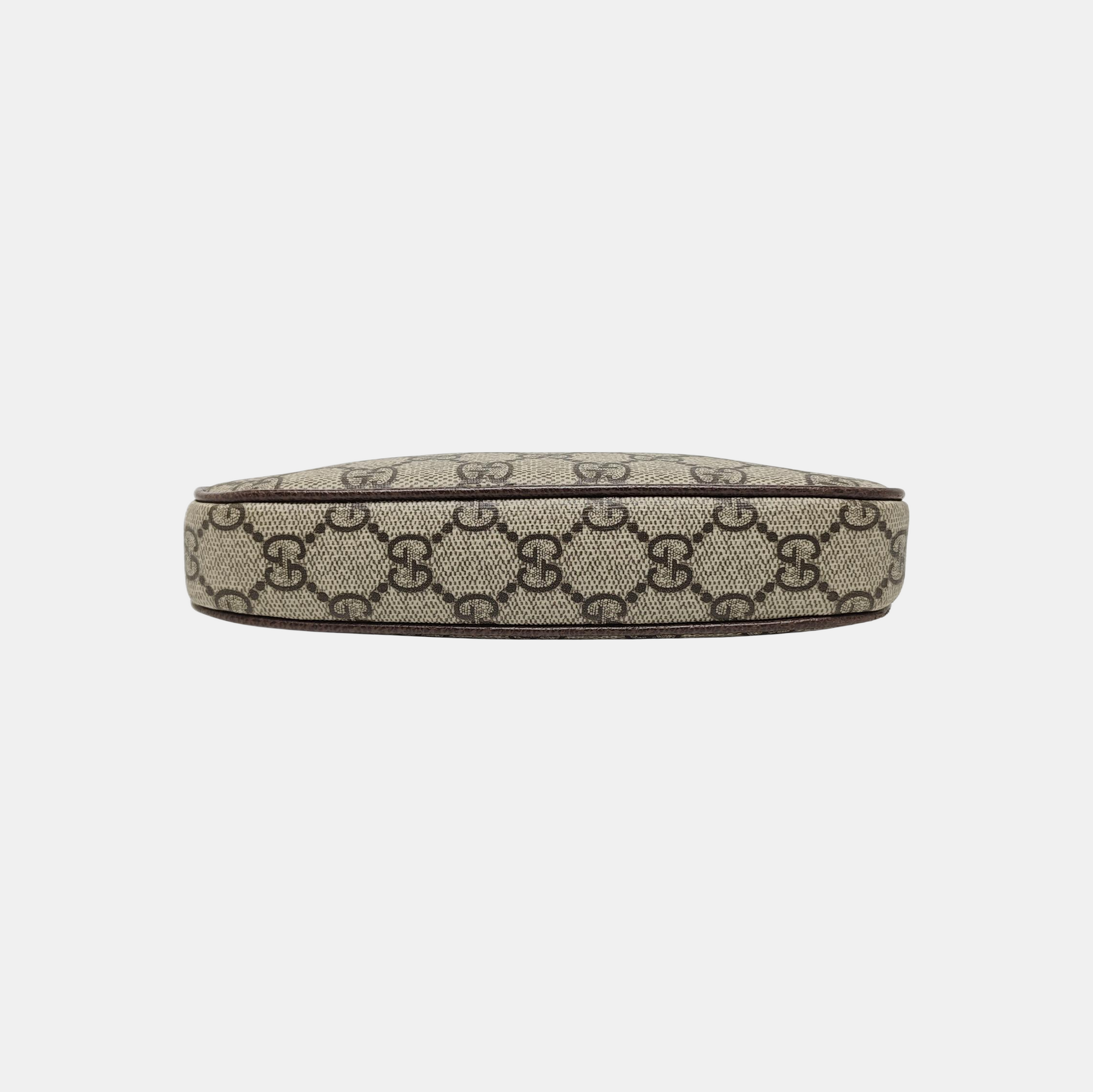 Ophidia Mini Monogram Coated Canvas Beige