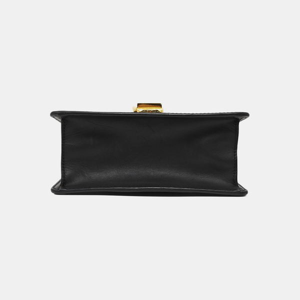 Sylvie Mini Calfskin Black