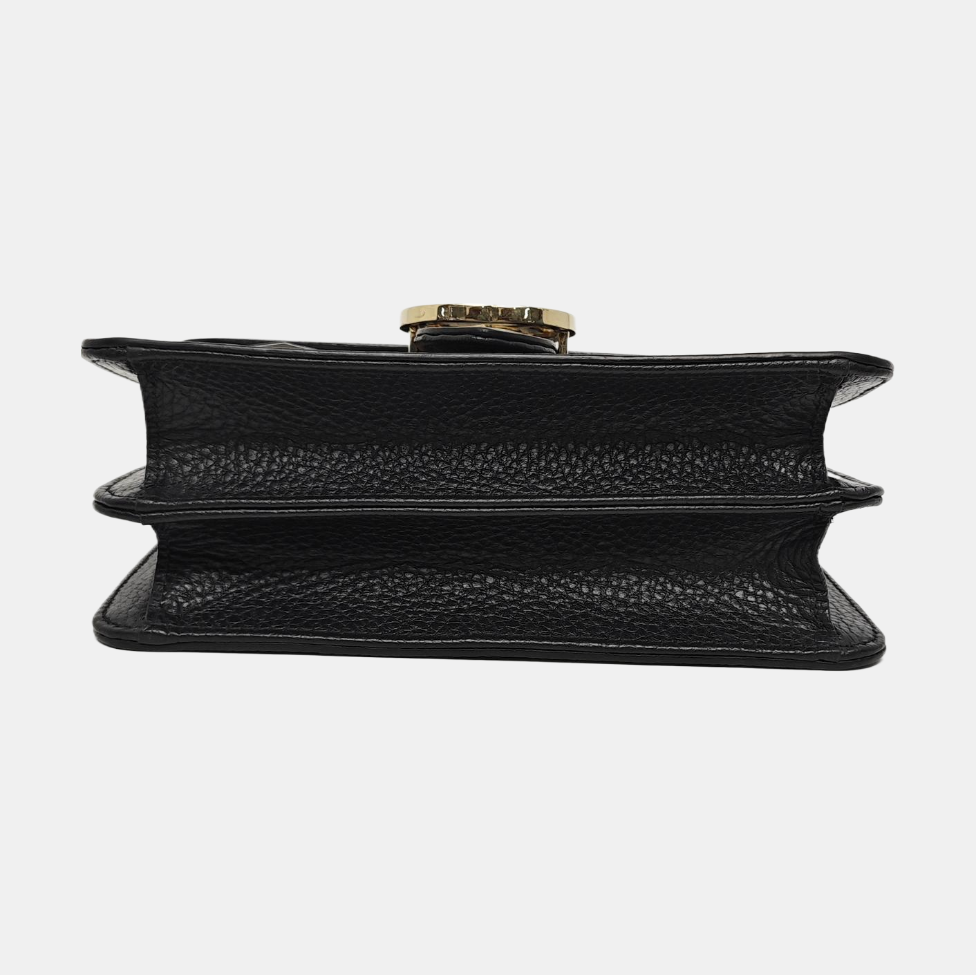 Interlocking G Small Calfskin Black