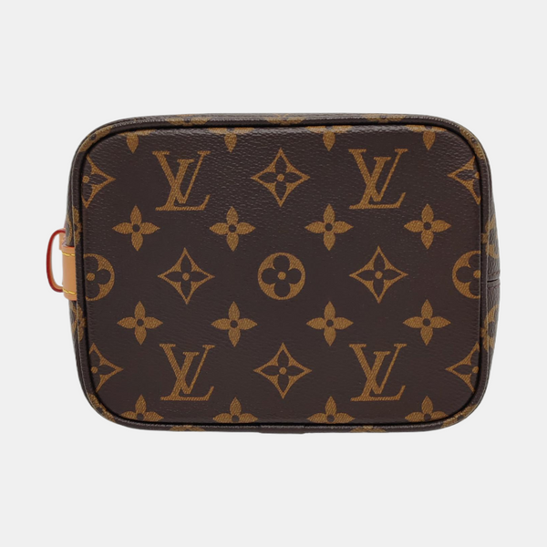 ALL IN BB Monogram Coated Canvas Brown
